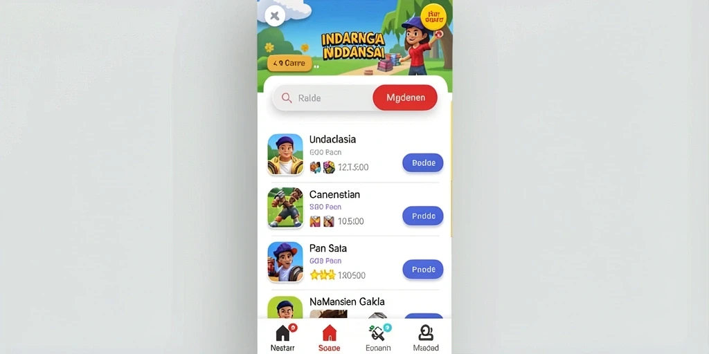 Grafis yang menawan dengan desain karakter yang unik.