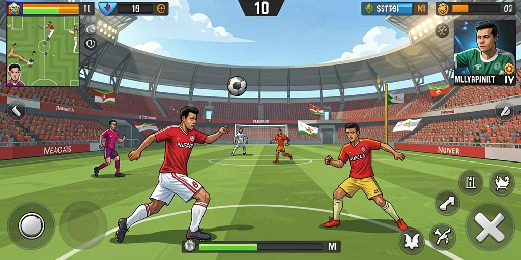 Fitur multiplayer yang mengasyikkan dan interaktif.