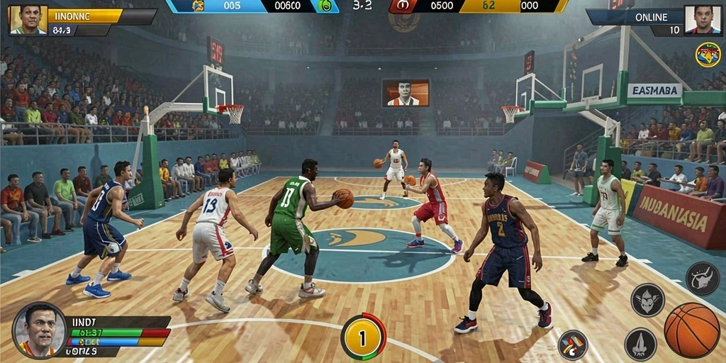 Interaksi multiplayer yang seru antara pemain.