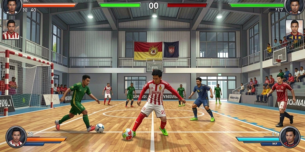 Fitur sosial yang memungkinkan interaksi dengan pemain lain.