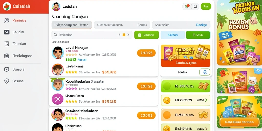 Fitur bonus harian yang menarik untuk para pemain.